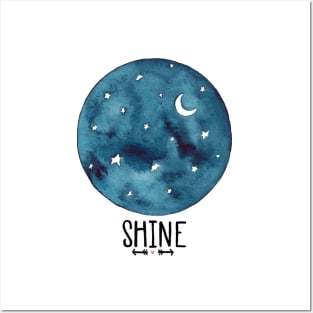 Shine Posters and Art